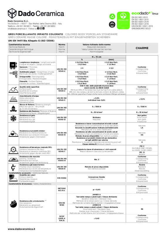 DADO_CHARME_SCHEDA-TECNICA_2023